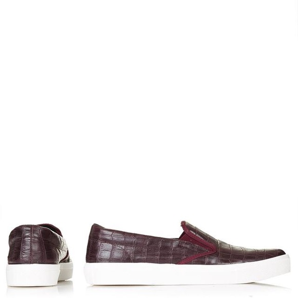 Topshop Tipi Croc Skaters Size 8 - Picture 5 of 6